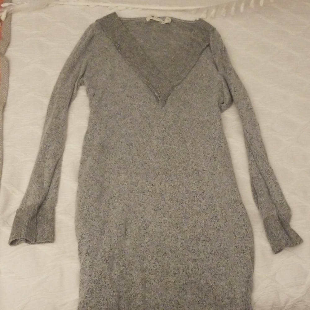 Comfy sweater dress with pockets